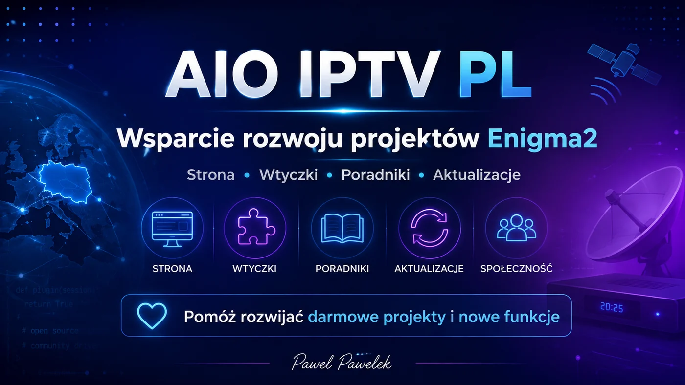 Zbiórka na rozwój AIO IPTV PL