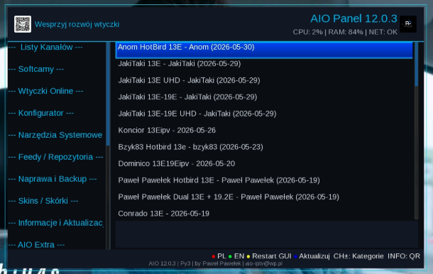 AIO Panel 12.0.3